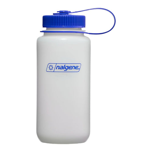 Nalgene Wide-Mouth Round Loop-Top Bottle, HDPE, 16 oz.