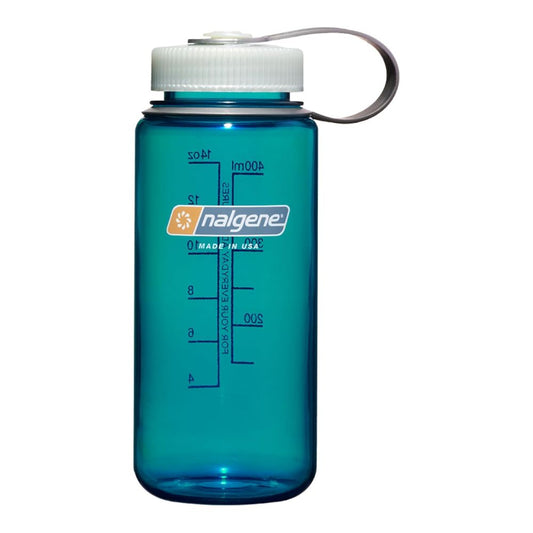 Nalgene Trout Green Sustain, Wide Mouth Water Bottle, 16 oz.