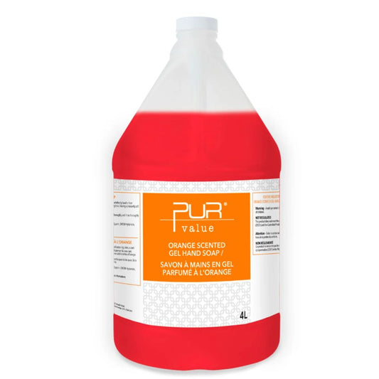 Orange Scented Gel Hand Soap- Case of 4