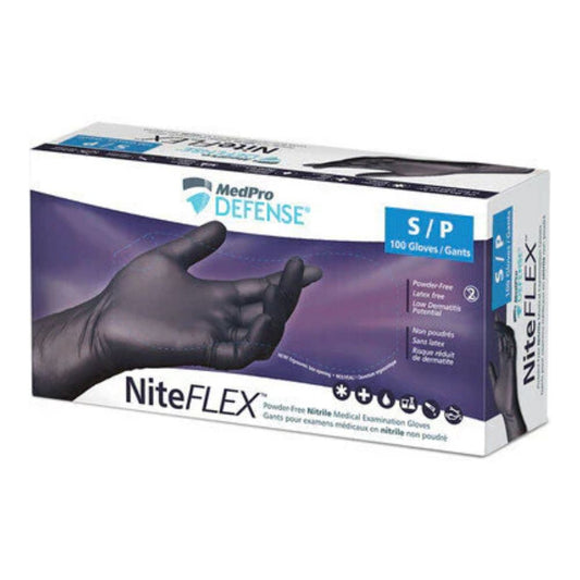 NiteFlex Nitrile Powder-Free Medical Exam Gloves