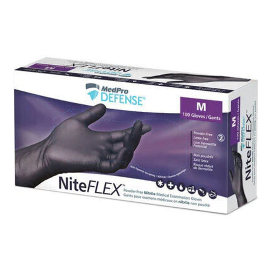 NiteFlex Nitrile Powder-Free Medical Exam Gloves