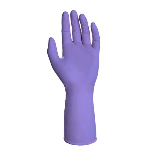 Primed® Freedom Nitrile Exam Glove Chemo Tested Powder-free Textured Fingertips Indigo