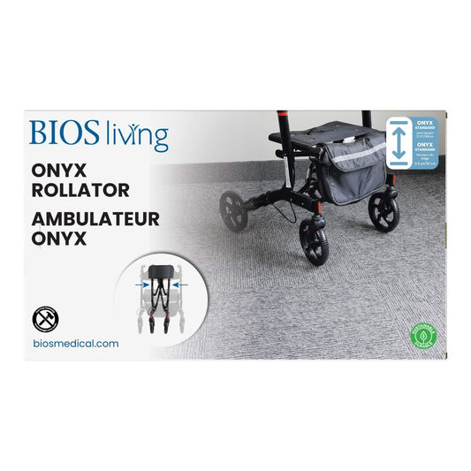 Bios Living Onyx Rollator - Black