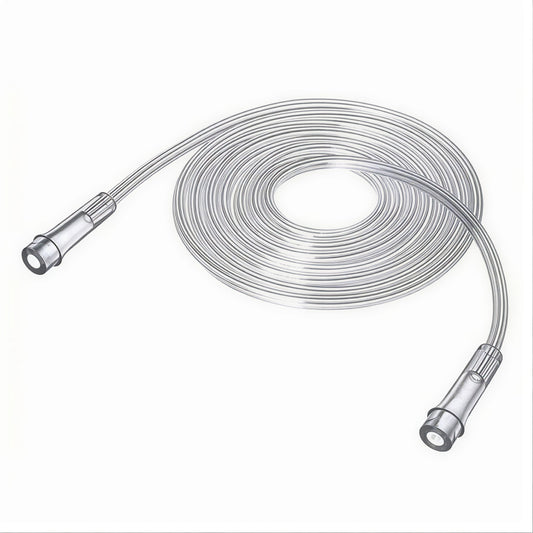 Oxygen Tubing With Safety Channel, 7 feet - 50 per Case 