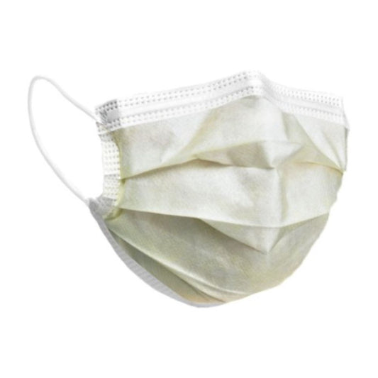 Primed Procedure Level 1, Face Mask, Earloop, Yellow - Box of 60