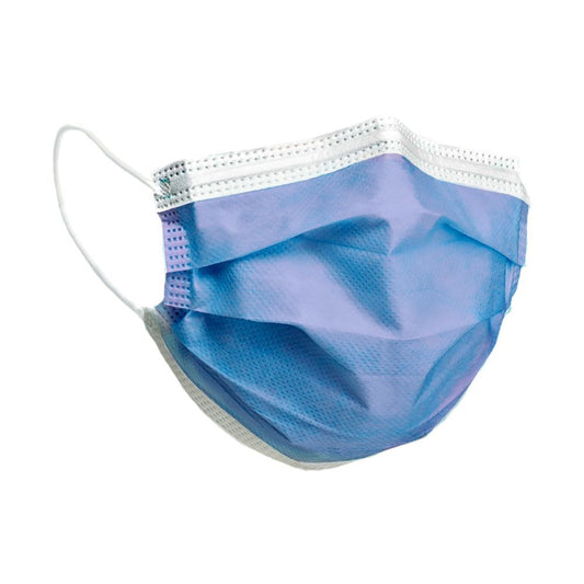 PRIMED ASTM Level 3 Small Adult Masks, Earloop - Indigo