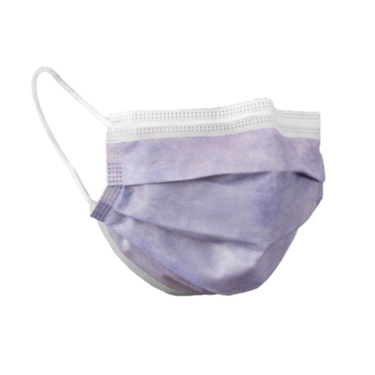 PRIMED Level 3 Procedure Earloop Face Mask, 4-Ply With Filter - Violet
