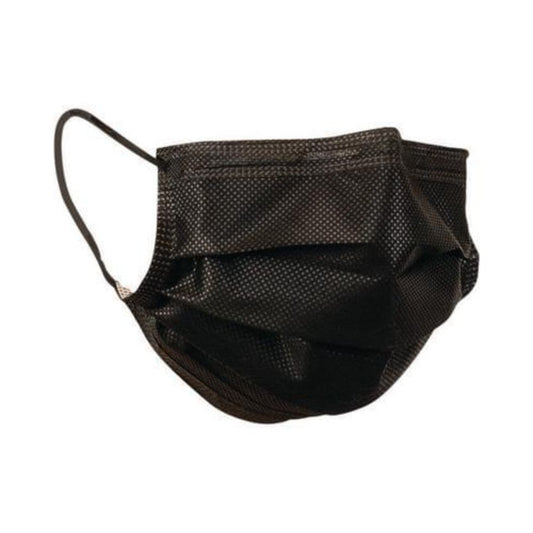 PRIMED Level 3 Procedure Earloop Face Mask, 4-Ply With Filter - Black