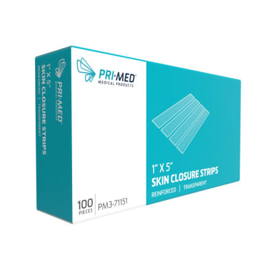 PRIMAFLEX Reinforced Skin Closure Strips, White - 1" x 5"