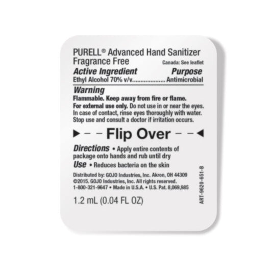 Purell Singles - Personal, Portable Hand Sanitizer Packets