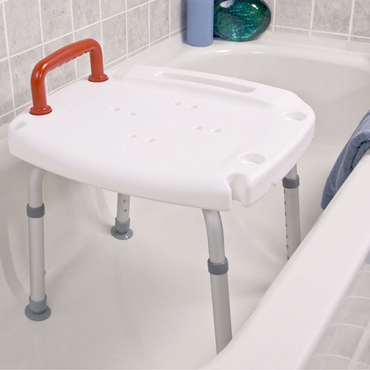 Parsons Adjustable Shower Seat, Aluminum Frame - No Back