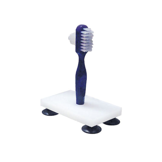 Parsons Deluxe Denture Brush with Suction Base