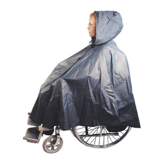 Parsons Wheelchair Rain Cape – One Size Fits All, 100% Nylon