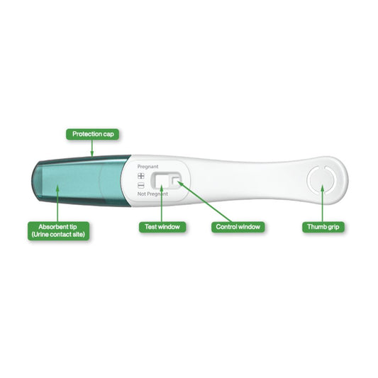Pregnancy Test - Early Detection - 3 Midstream Tests