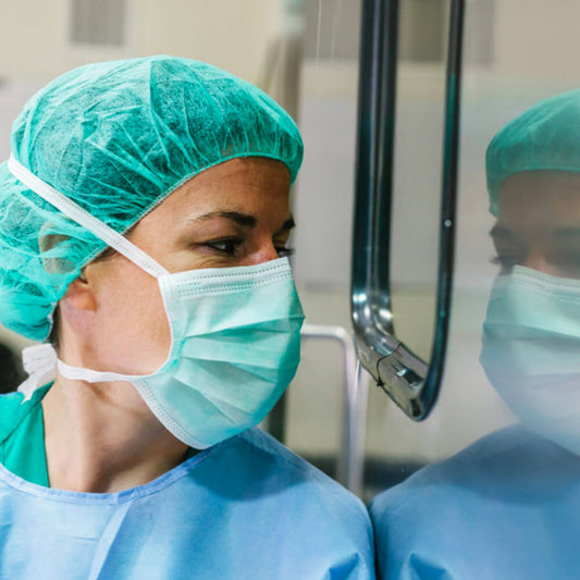 ASTM Level 3 Anti -Fog Foam Mask / Surgical Ties