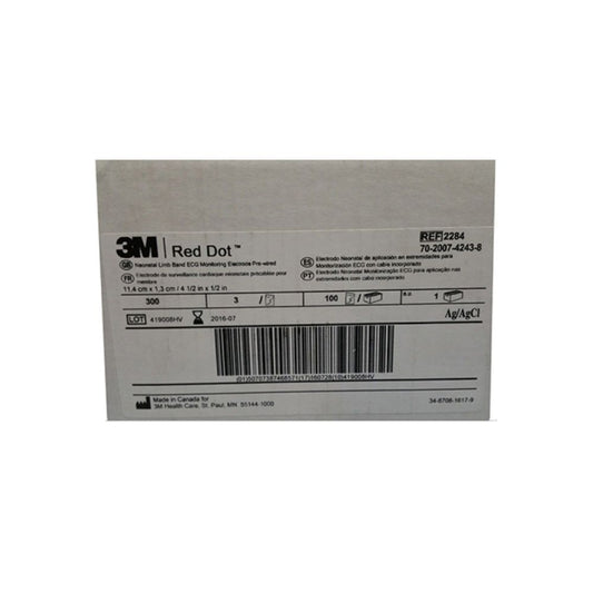 Red Dot™ Infant Prewired Radiolucent Monitoring Electrode - Lead wire