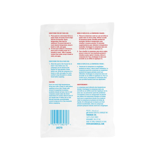 Reusable Cold & Hot Gel Compress - Reuseable