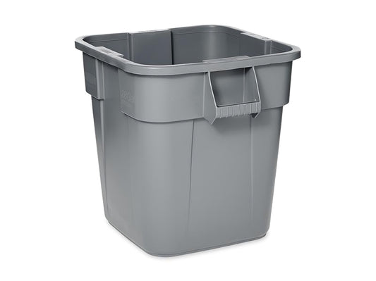 Rubbermaid BRUTE Square Container, Grey