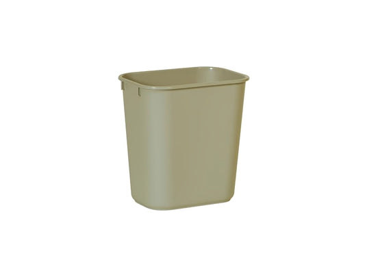 Rubbermaid Wastebasket Small 13-Quart, Beige