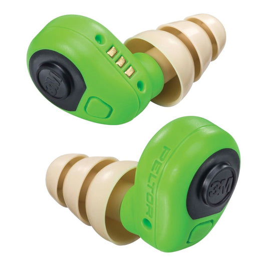 Peltor Electronic Earplugs with Charging Case – 23 dB NRR