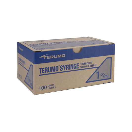 Terumo 1ml Luer Slip Tip Syringe - Box of 100