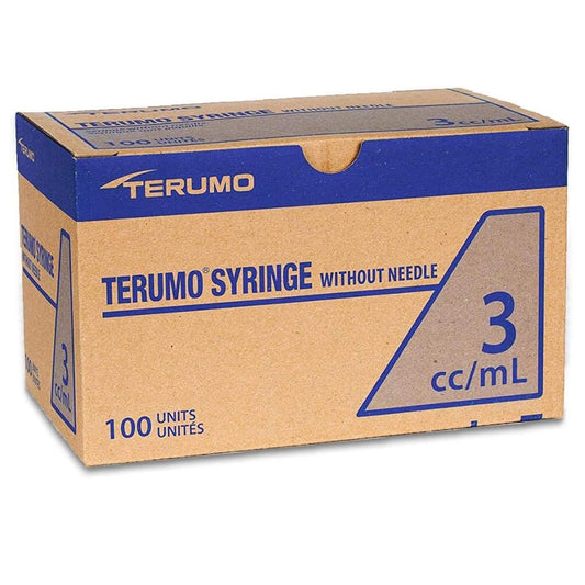 Terumo 3ml Luer Lok Tip Syringes