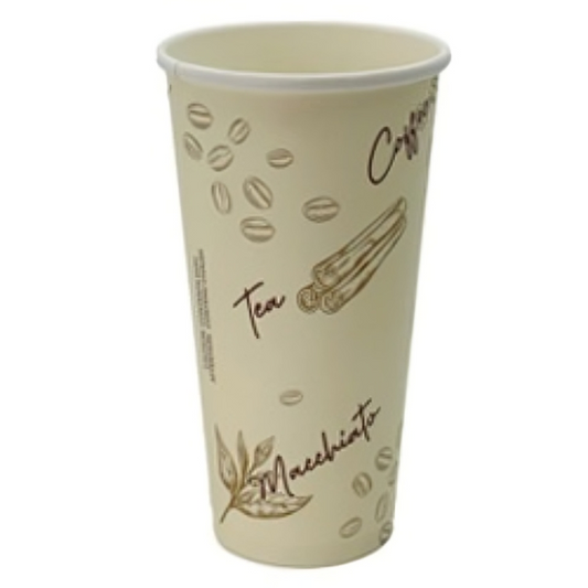 Single Wall Hot Cup, Printed - 1,000 Per Case