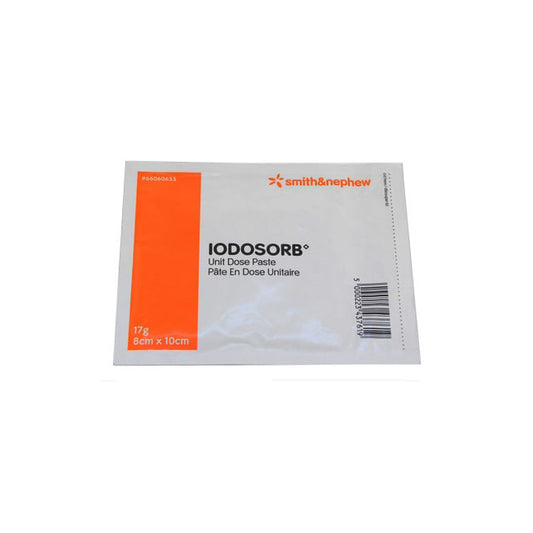 Smith & Nephew IODOSORB™ Cadexomer Iodine Paste Dressing, 8cm x 10cm, 17gm