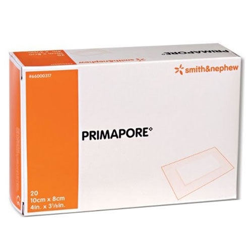Smith & Nephew PRIMAPORE™ Adhesive Non-Woven Wound Dressing, Post-Operative, 10cm x 8cm