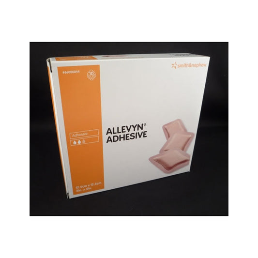 Smith & Nephew ALLEVYN™ Adhesive Hydrocellular Foam Dressing, 12.5cm x 12.5cm