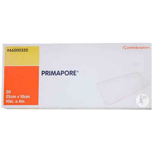 Smith & Nephew PRIMAPORE™ Adhesive Non-Woven Wound Dressing, Post-Operative, 25cm x 10cm
