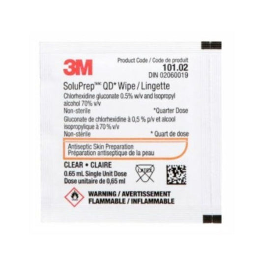 3M™ SoluPrep™ Quarter Dose Antiseptic Wipe