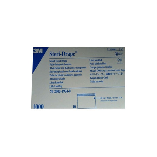 Steri-Drape™ Towel Drape, Sterile, Small, 45cm x 30cm - Clear