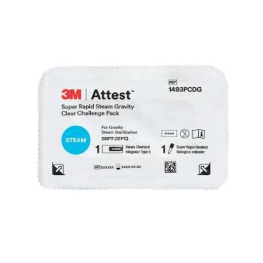 Attest™ Super Rapid Steam Gravity Clear Challenge Pack - Case of 24