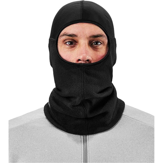 THERMAL BALACLAVA WITH SPANDEX TOP - BLACK - N-FERNO 6822