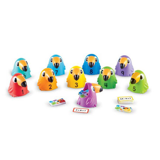 Toucans To 10 - Counting And Sorting Set