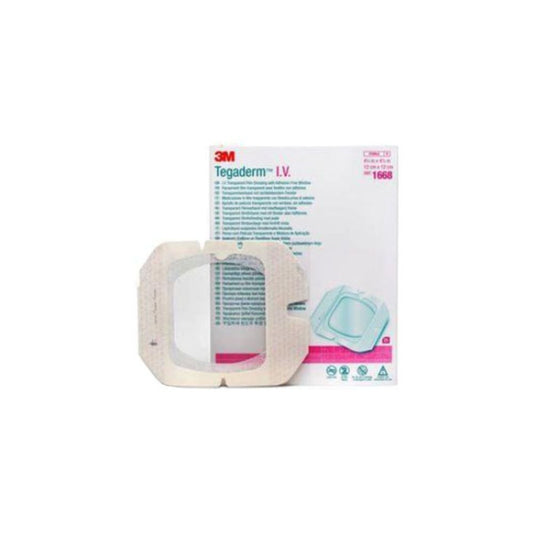 Tegaderm™ IV Transparent Dressing with Border, Sterile, 12cm x 12cm