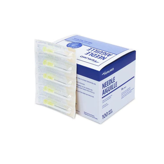 Terumo Needle Hypodermic 20G x 1 in. Thin Wall