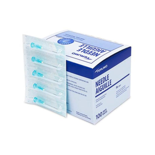 Terumo® Standard Hypodermic Needle, 23G x 1 1/2", UTW, Blue