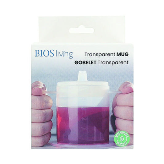 Bios Transparent Mug - 266mL