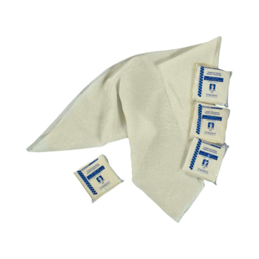 Triangular Arm Sling Cotton Bandage - 40 x 40 x 56 in, with 2 Pins