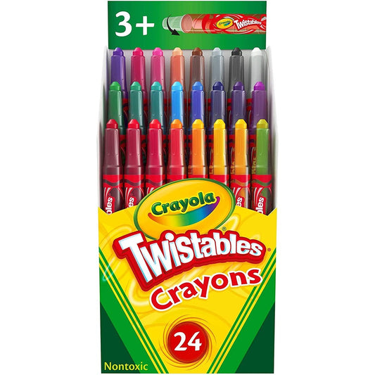 Crayola 24 Count Twistables Crayons - Case of 12 Boxes