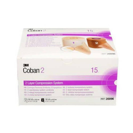 3M Coban 2 Layer Compression System, 6 in. x 3.8yd