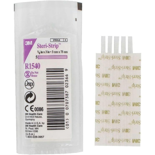 3M™ Steri-Strip™ Adhesive Skin Closures - 3mm x 75mm
