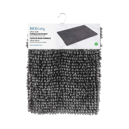 BIOS Ultra-Soft Chenille Bath Mat