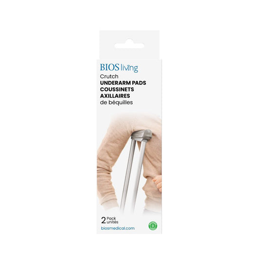 BIOS Living Underarm Crutch Pads - Pack of 2