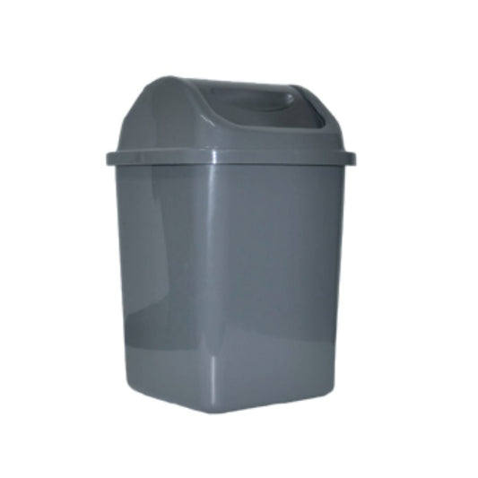 Victoria Bay VBCT10SA Swing Lid Trash Can, 10L- Case of 10