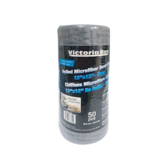 Victoria Bay VBDCM12A Dust Cloth, 12 x 12", Gray