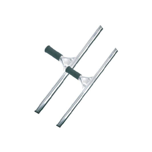 Victoria Bay Complete Stainless Steel Window Squeegee, Black/Aluminium - Case of 100
