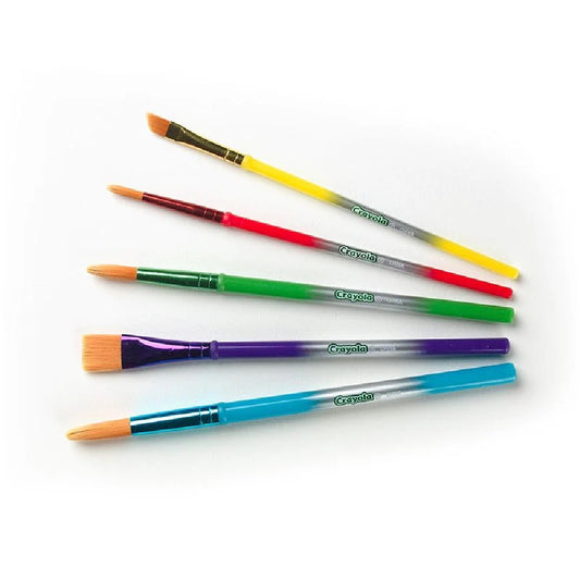 Crayola 5 Count Variety Brush Set - Case of 12 Sets